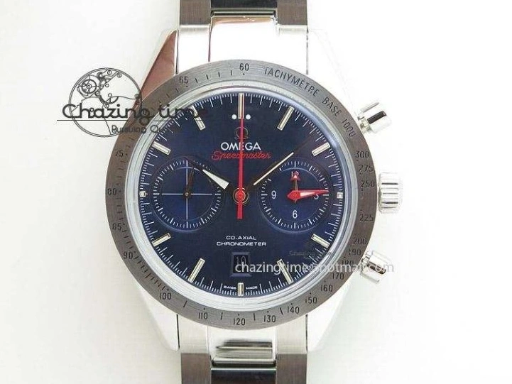0428 Thermal Seamaster Diver 300M ZF 1:1 Best Edition Blue Ceramic White Dial on SS Bracelet A 7733